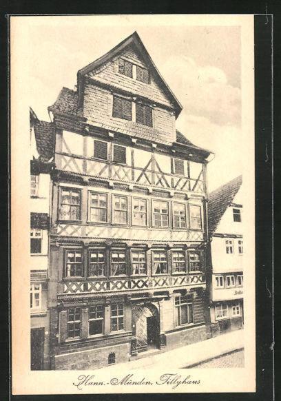 Ferienwohnung Im Tilly Boardinghouse Hannoversch Münden Exteriör bild