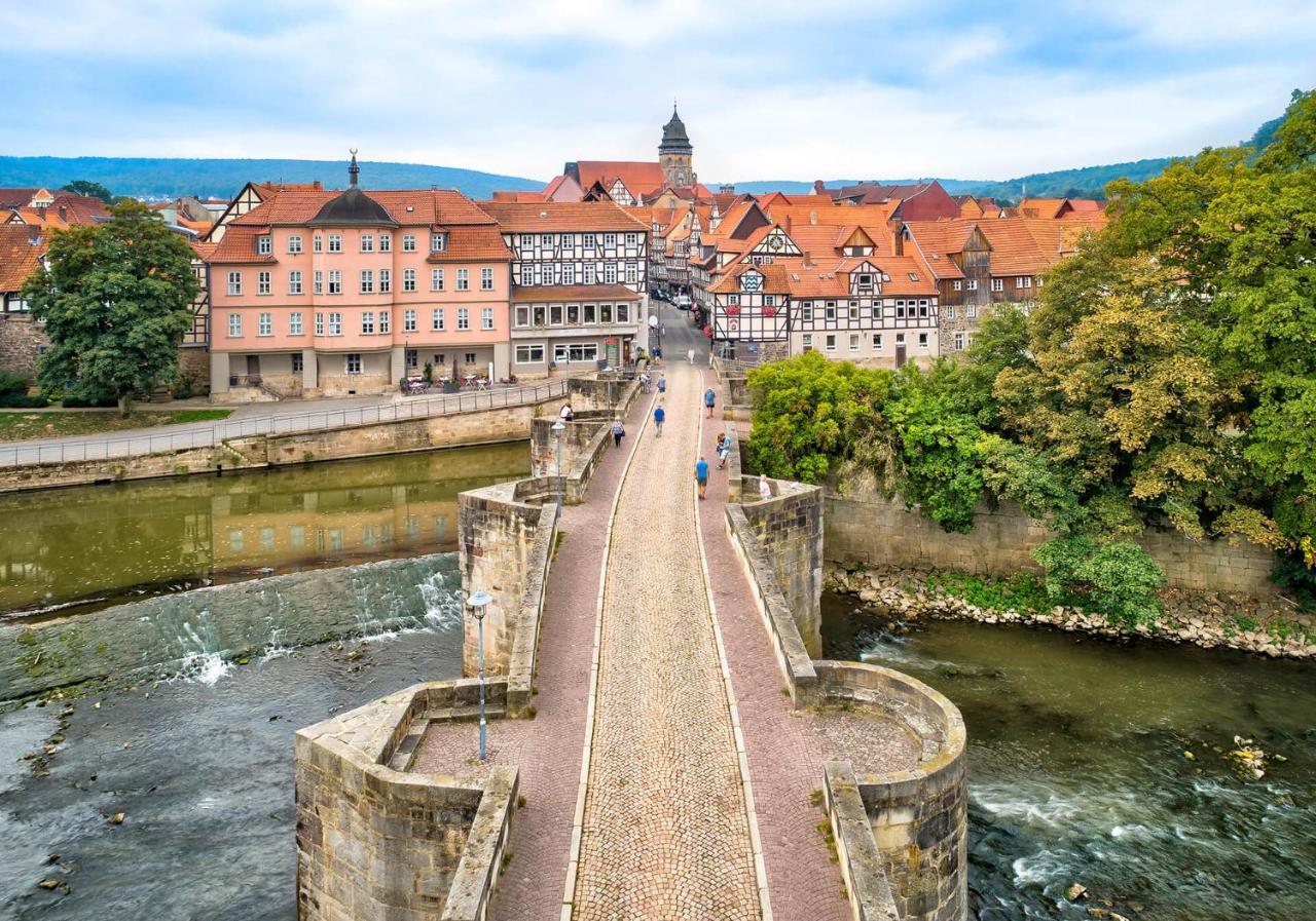Ferienwohnung Im Tilly Boardinghouse Hannoversch Münden Exteriör bild