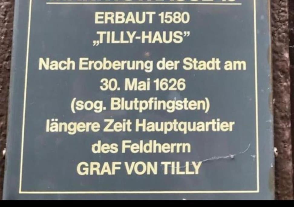 Ferienwohnung Im Tilly Boardinghouse Hannoversch Münden Exteriör bild